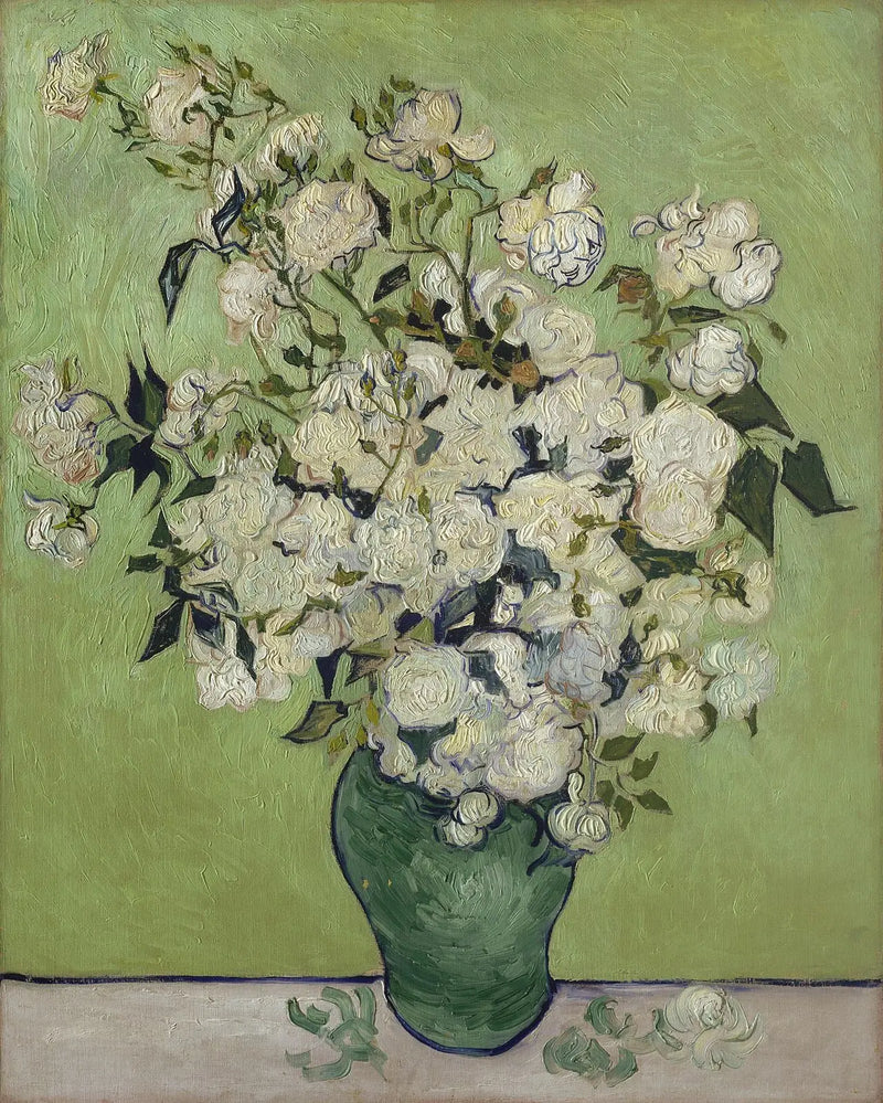 Vase mit Rosen - Vincent van Gogh