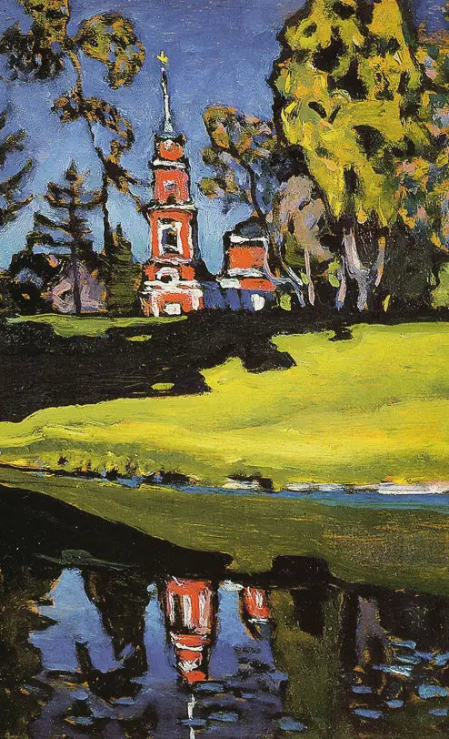 Akhtyrka, Rote Kirche - Vassily Kandinsky