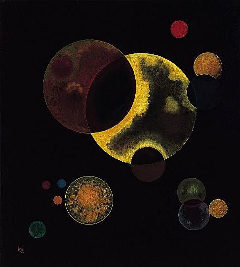 Cercles lourds - Vassily Kandinsky