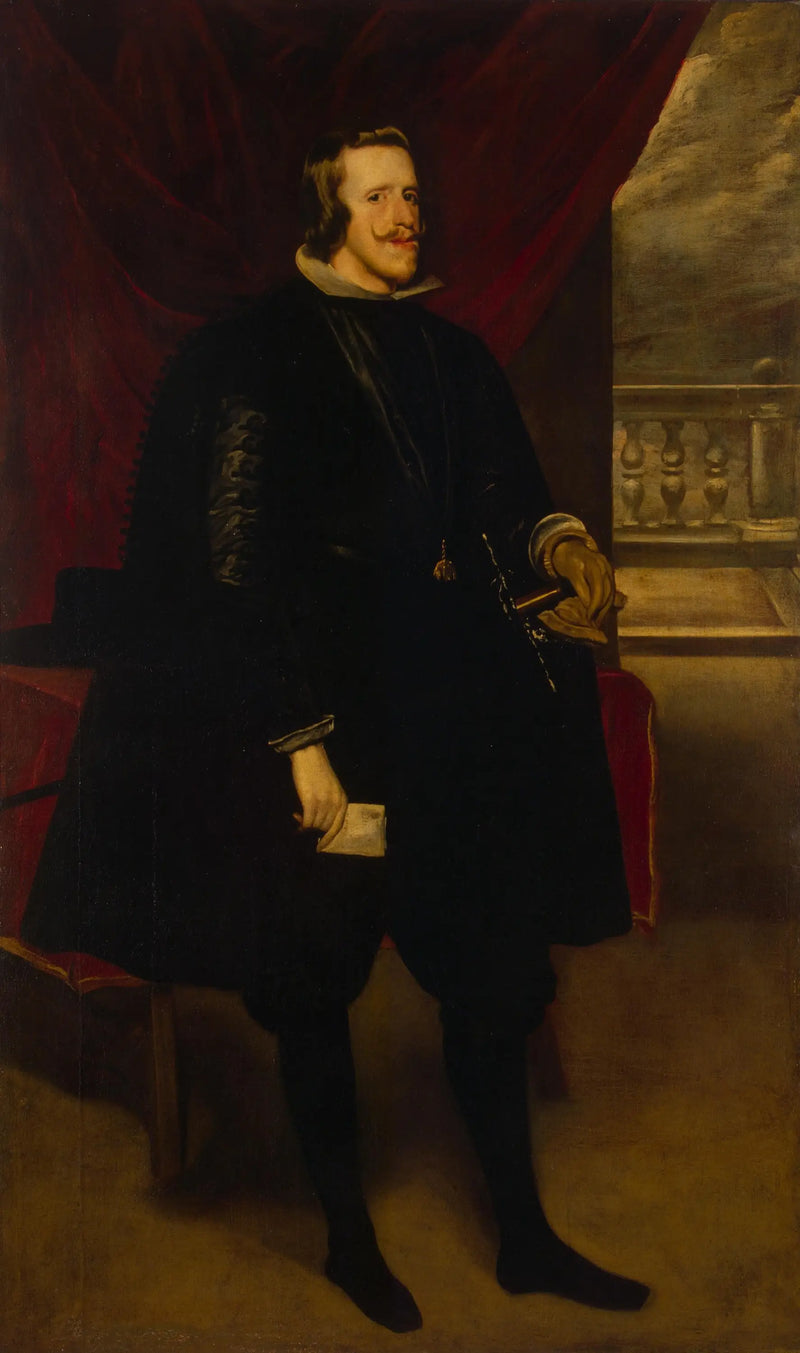 Portrait von Philipp IV., König von Spanien - Diego Velázquez
