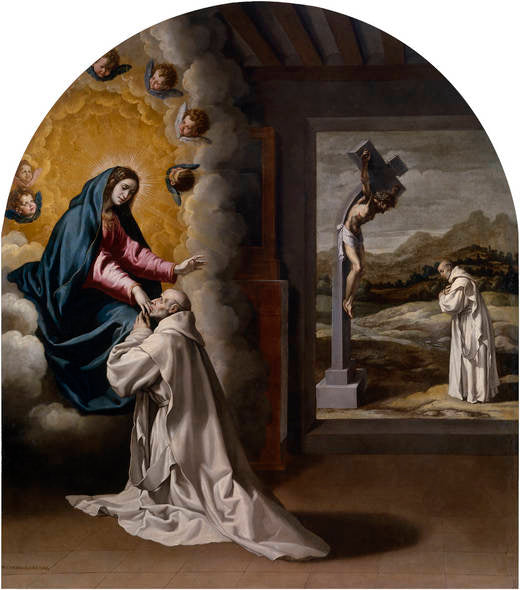 La Vierge apparaît à Juan Fort - Vincenzo Carducci