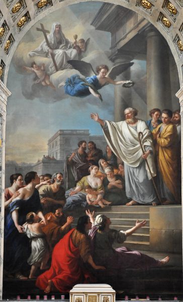 Saint Denis prêchant les Gaules - Joseph-Marie Vien