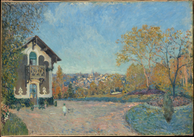 Ansicht von Marly-le-Roi von Cœur-Volant - Alfred Sisley