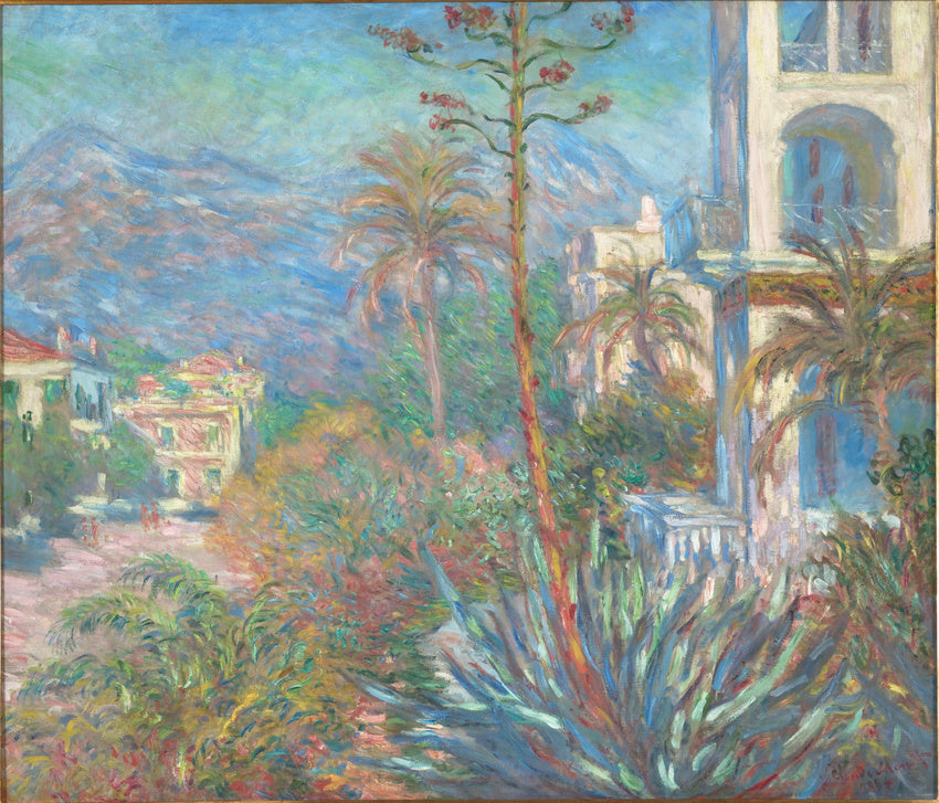 « Villen in Bordighera » – Claude Monet (1884)