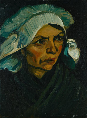 Bäuerin mit weißer Haube - Vincent van Gogh