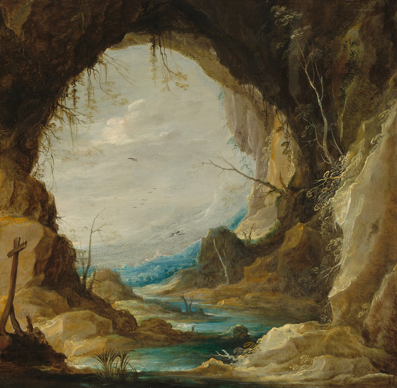 Aussicht von einer Höhle - David Teniers der Jüngere