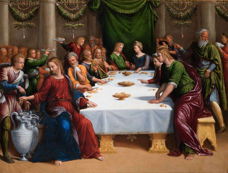 Les Noces de Cana - Benvenuto Tisi