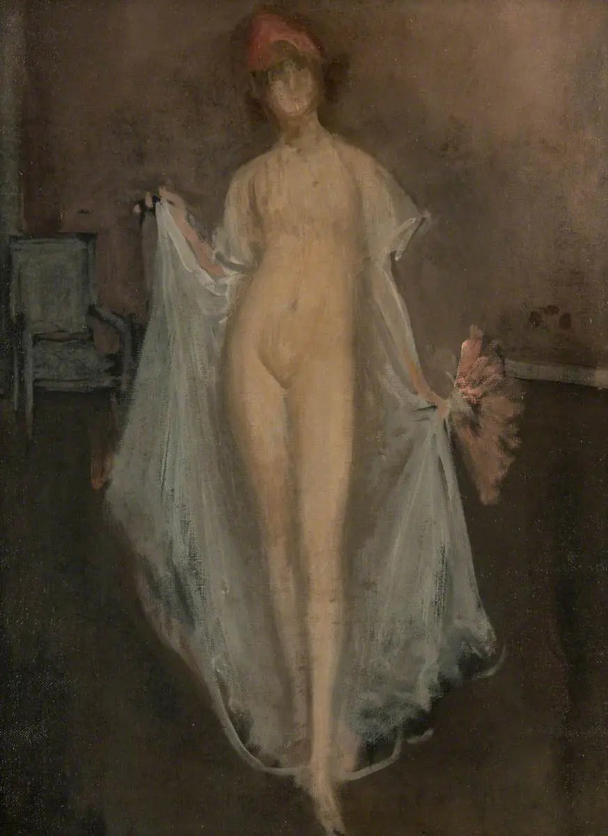 Reproduction du tableau « La sylphide - James Abbott McNeill Whistler » par Alpha Reproduction en peinture à l’huile
