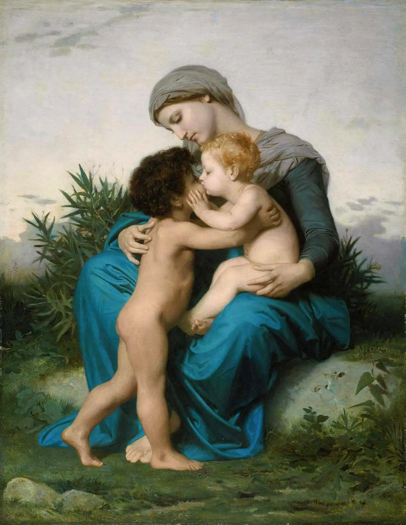 Bruderliebe - Bouguereau