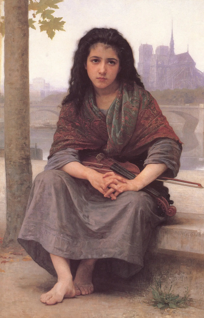 Die Zigeunerin - Bouguereau