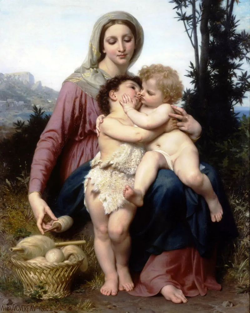 Die Heilige Familie - Bouguereau