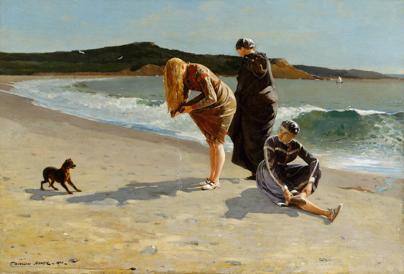 Eagle Head, Manchester, Massachusetts (marée haute) - Winslow Homer