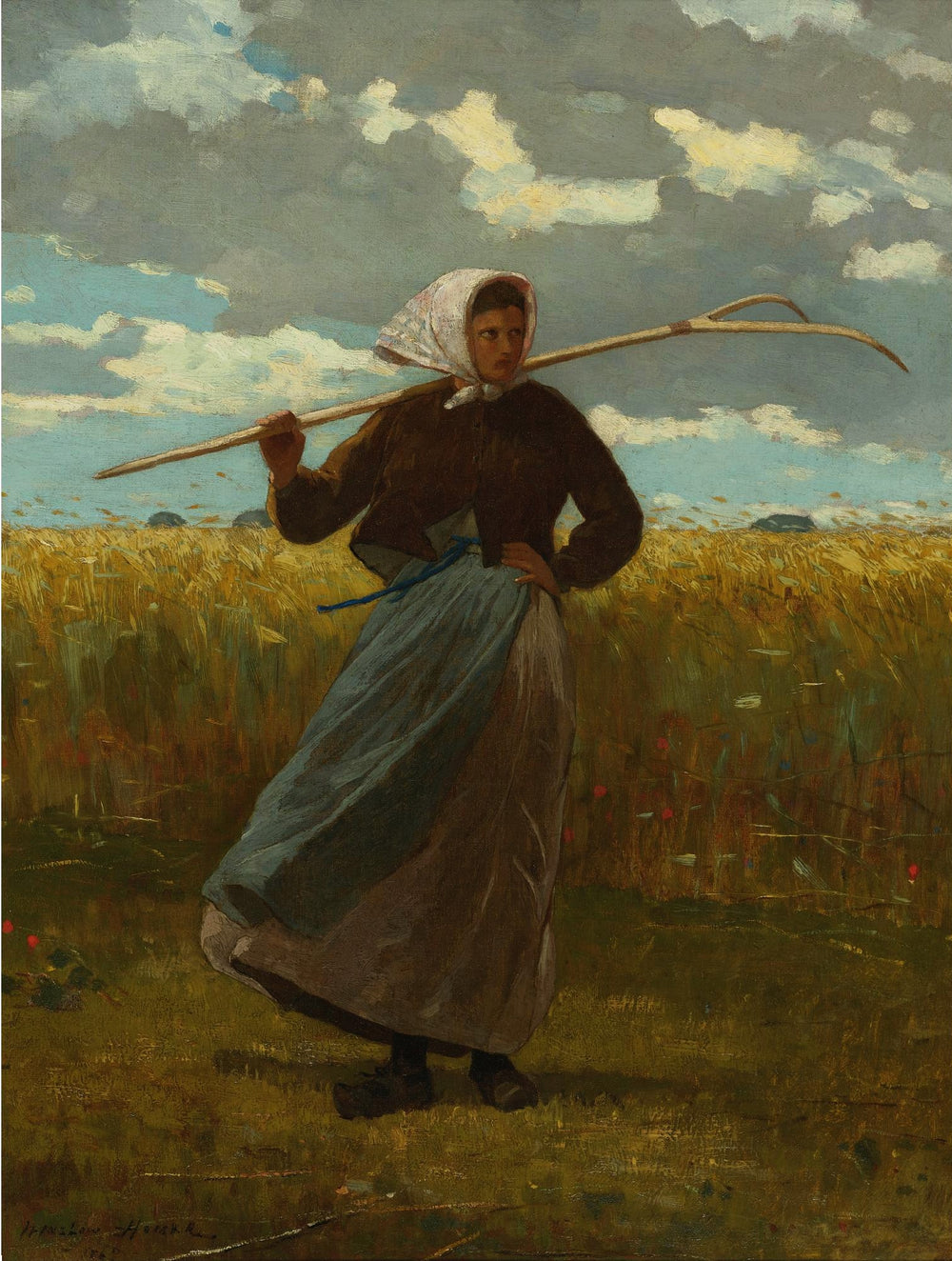 Le retour du glaneur - Winslow Homer