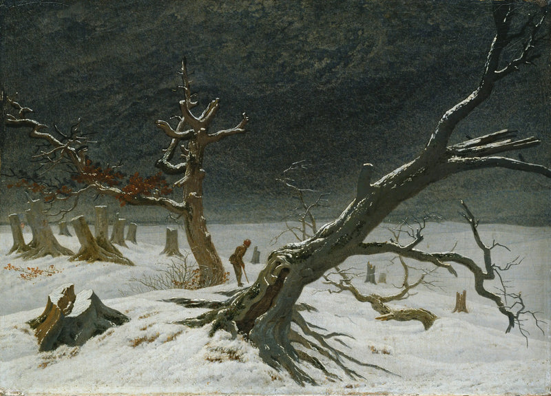 Winterlandschaft - Caspar David Friedrich