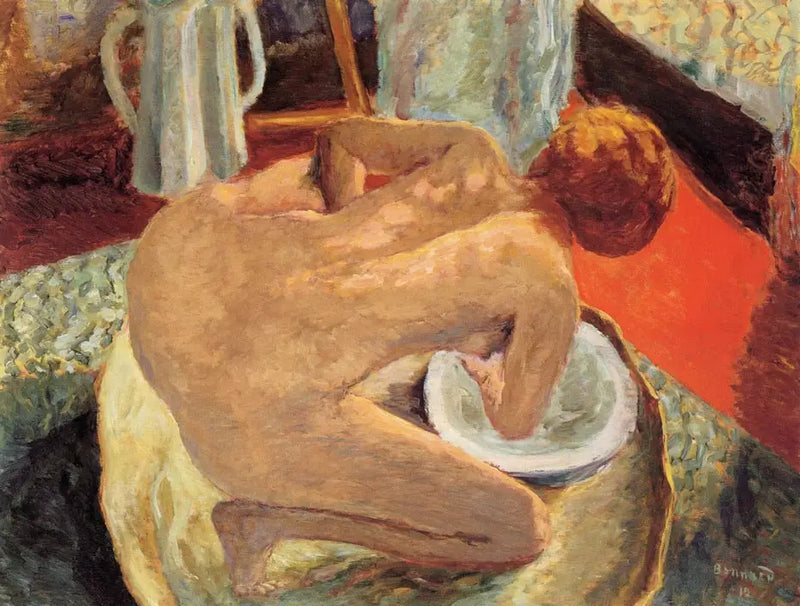 Frau in einem Bad - Pierre Bonnard