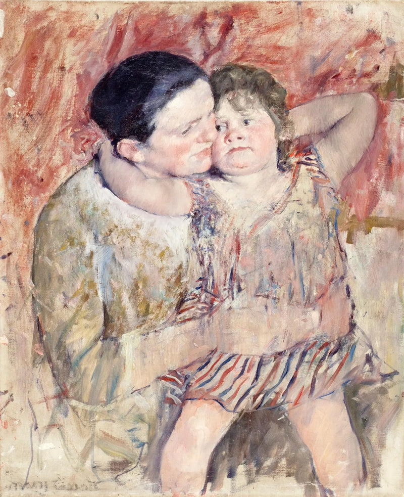 Frau und Kind - Mary Cassatt