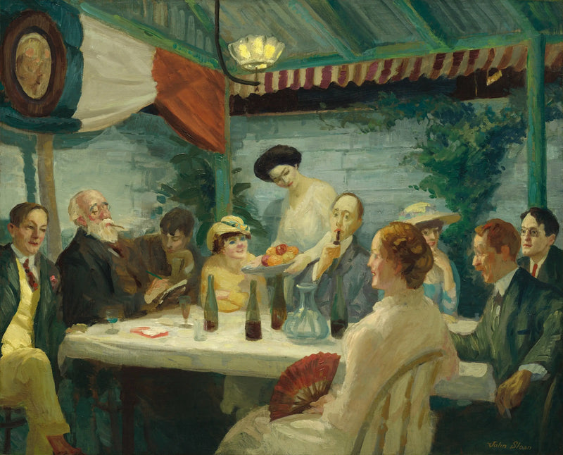Yeats bei Petitpas - John Sloan