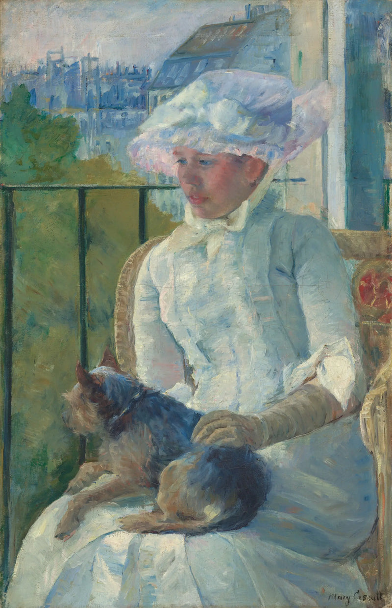 Mädchen am Fenster - Mary Cassatt