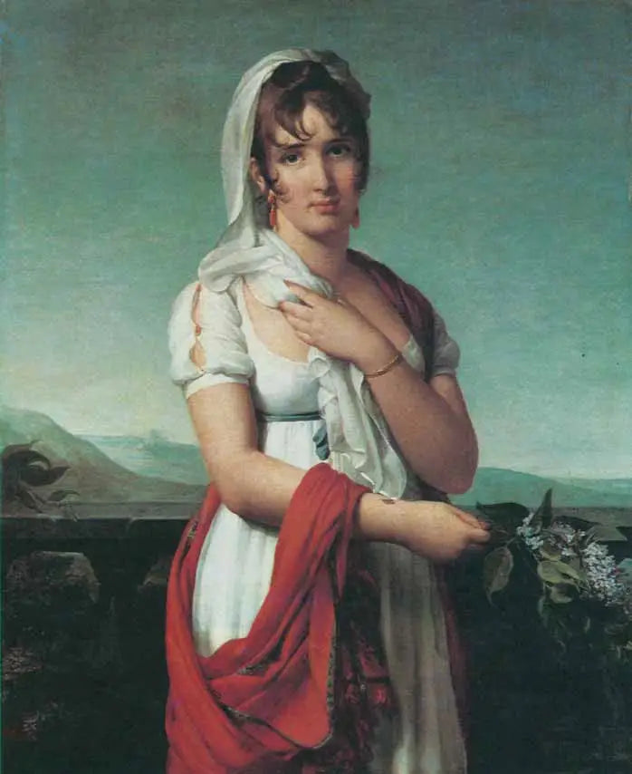 Portrait von Zoé-Victoire du Cayla, geborene Talon - Marie-Guillemine Benoist
