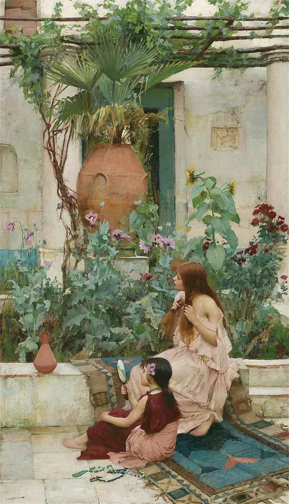 Auf Capri - John William Waterhouse