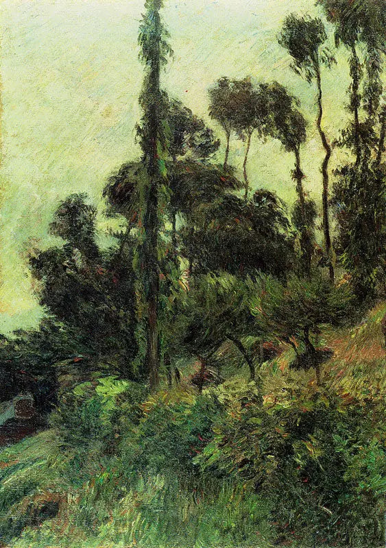 Am Hang des Hügels - Paul Gauguin