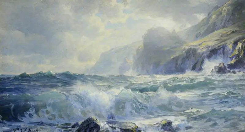 An Icart Point, Guernsey - William Trost Richards