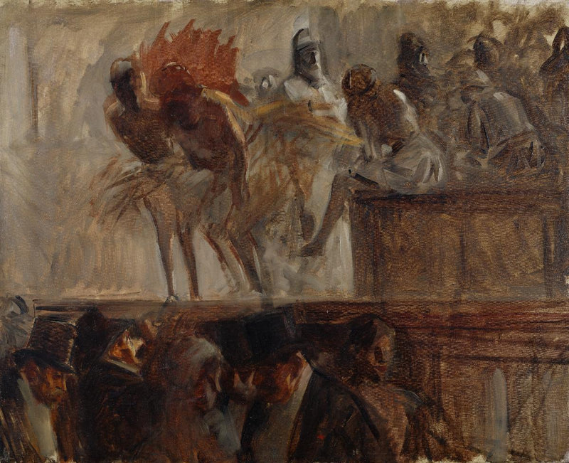 Im Opernhaus - Jean-Louis Forain