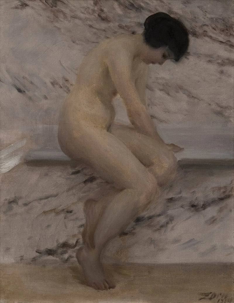 An der Badewanne - Anders Zorn