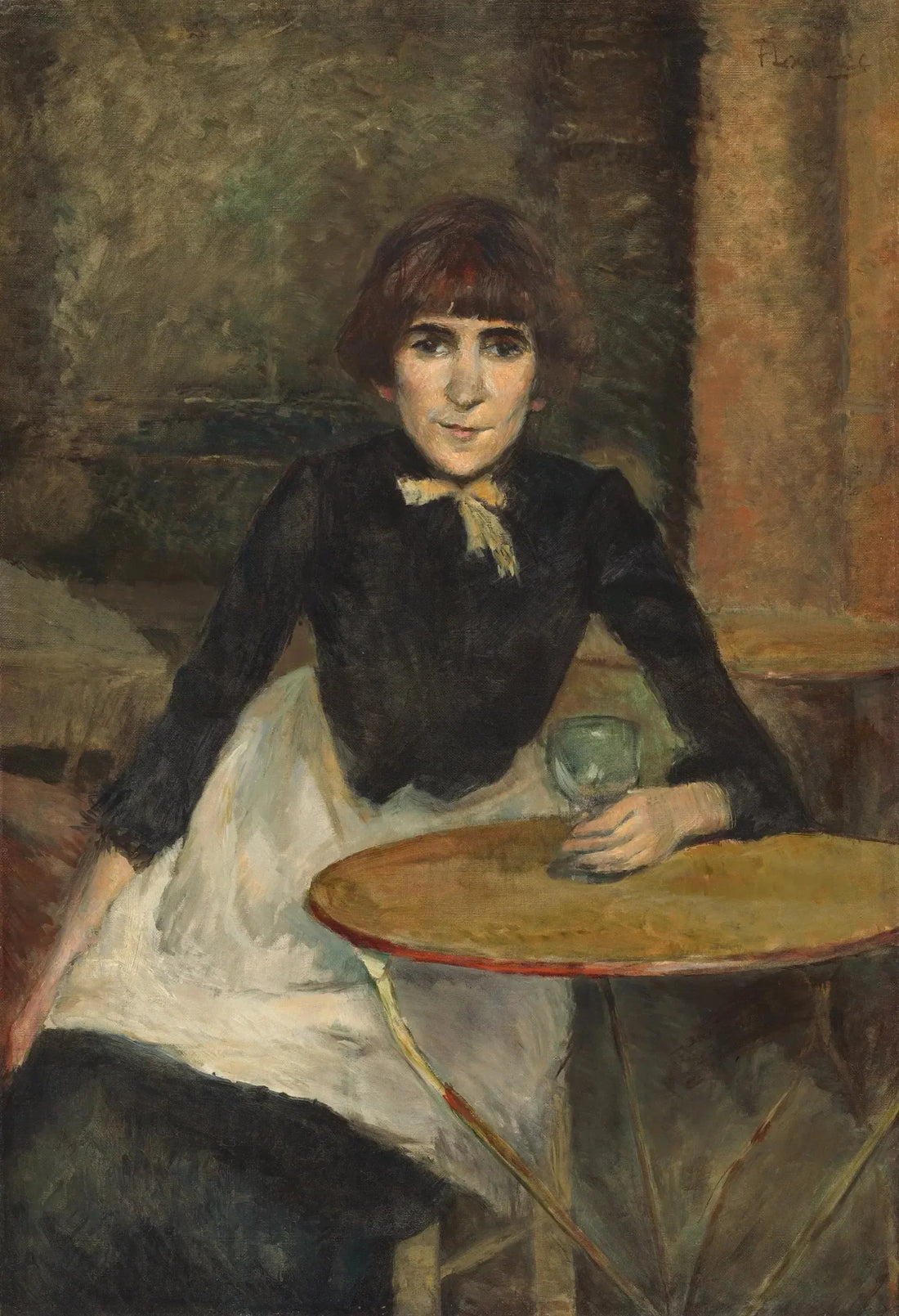 An der Bastille (Jeanne Wenz) - Henri de Toulouse-Lautrec