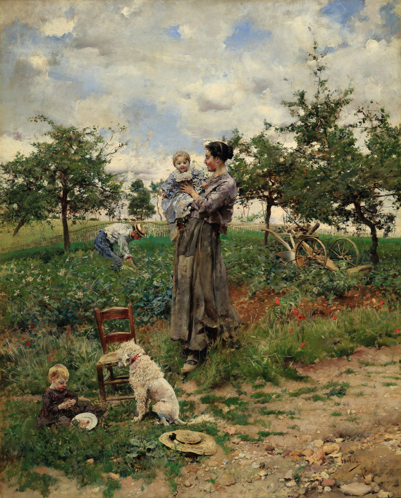 Auf dem Land - Giovanni Boldini