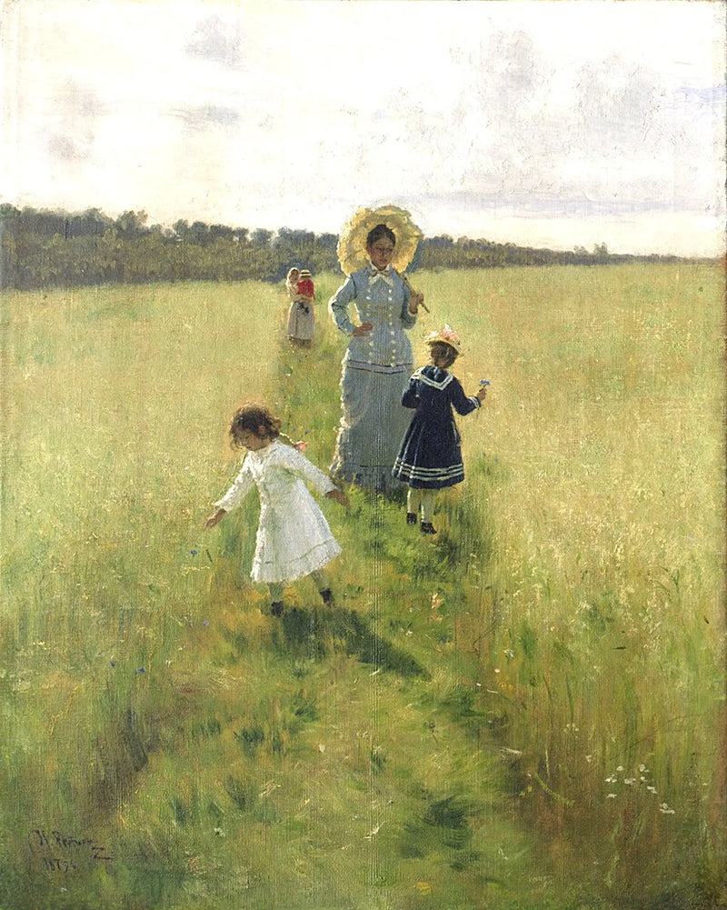 An der Grenze - Ilya Repin