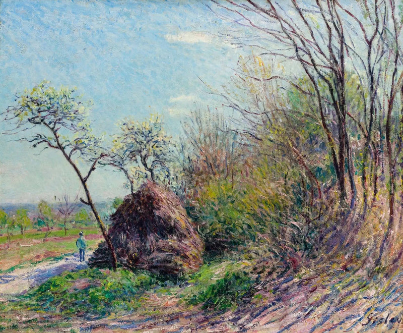 Am Waldrand - Les Sablons - Alfred Sisley