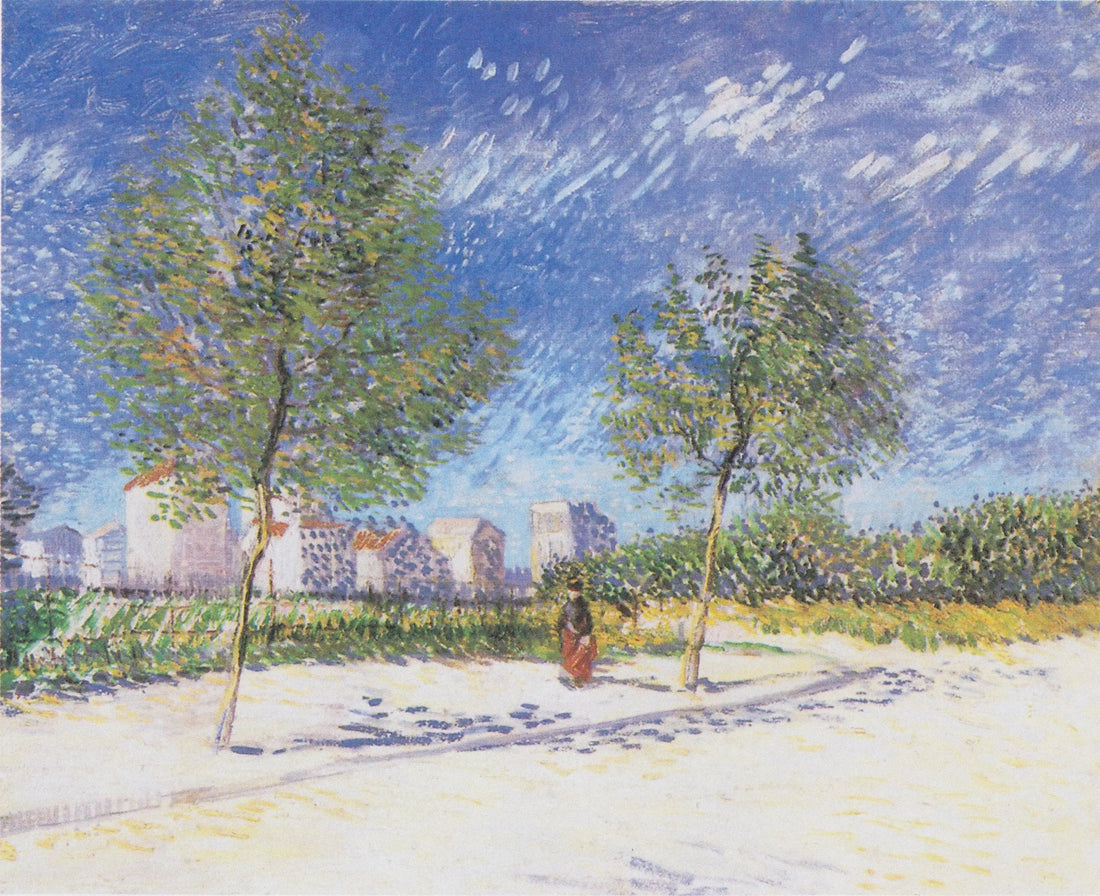 Am Stadtrand von Paris, nahe Montmartre - Vincent van Gogh