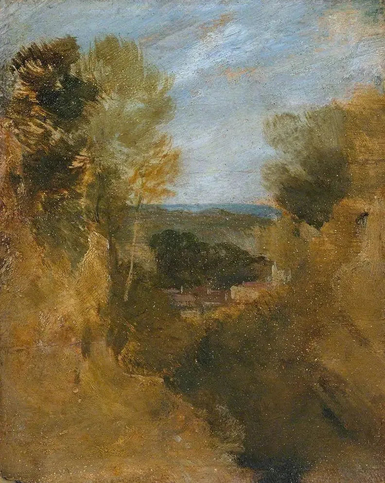 Ein schmaler Tal - J. M. W. Turner