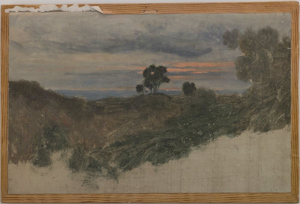 Bei Olevano in der Nähe von Rom - Jean-Baptiste Camille Corot