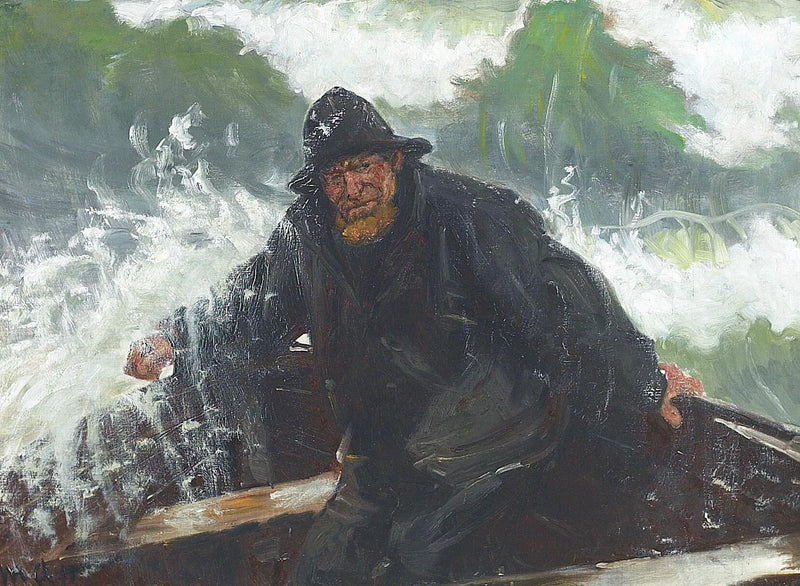 „Durch die Wellen.“ – Michael Peter Ancher