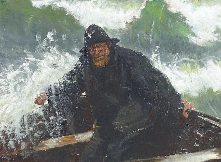 „Durch die Wellen.“ – Michael Peter Ancher