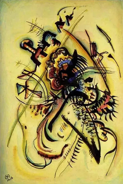 Für eine Stimme - Vassily Kandinsky