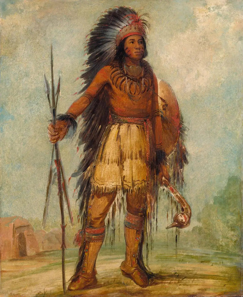 A-wun-ne-wa-be, Donner-Vogel - George Catlin