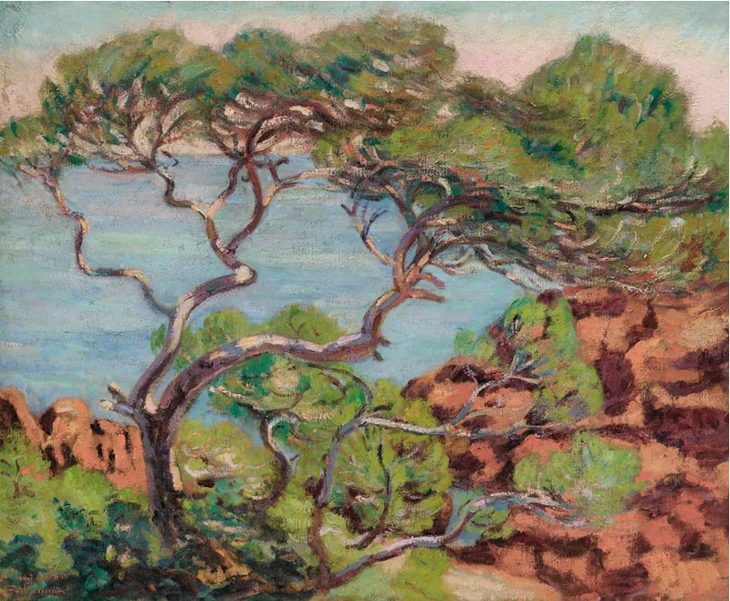 Aay, Landschaft des Südens - Armand Guillaumin