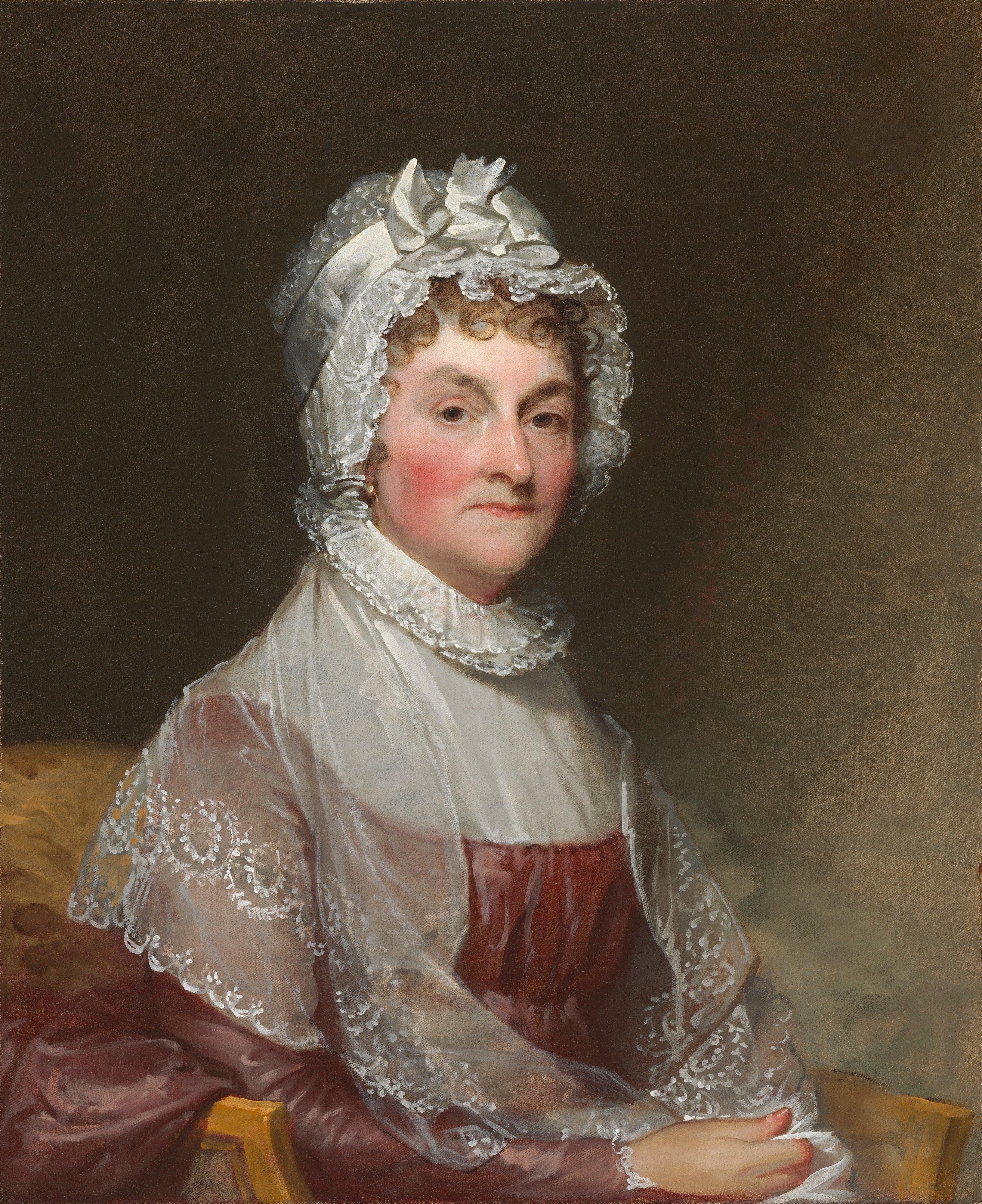 Abigail Smith Adams (Frau John Adams) - Gilbert Stuart