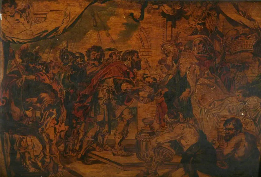Abraham und Melchisedek - Peter Paul Rubens