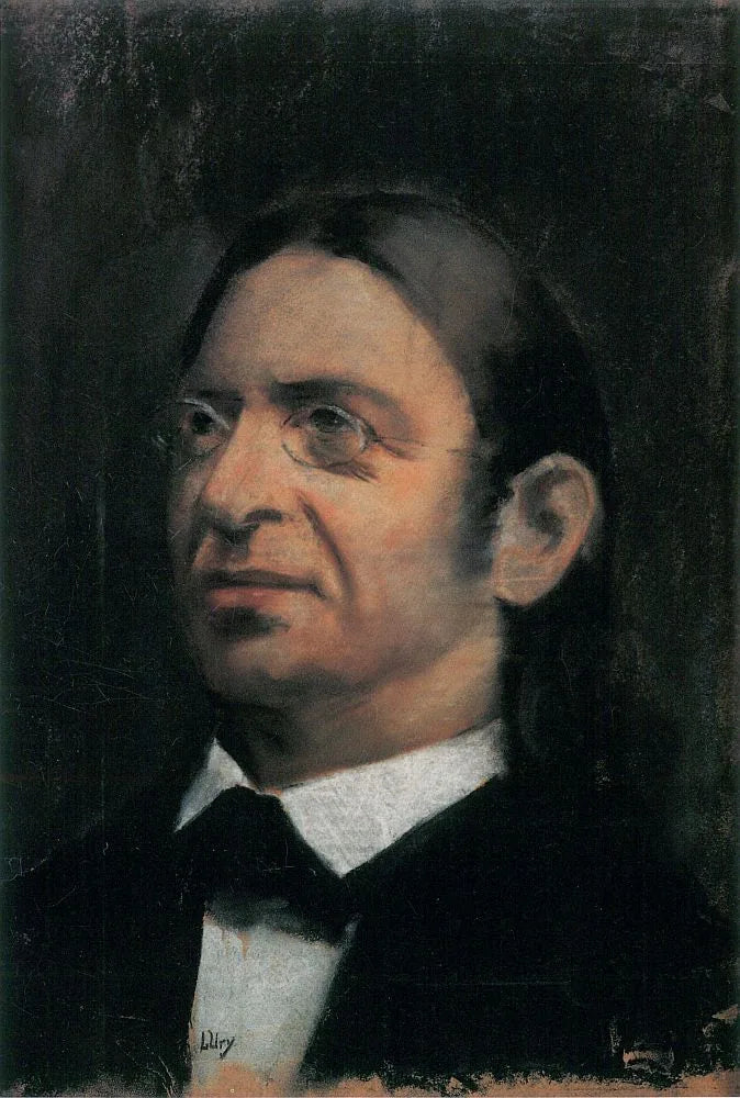 Abraham Geiger (1810-1874) - Lesser Ury image 1 copie de tableau peinte à la main