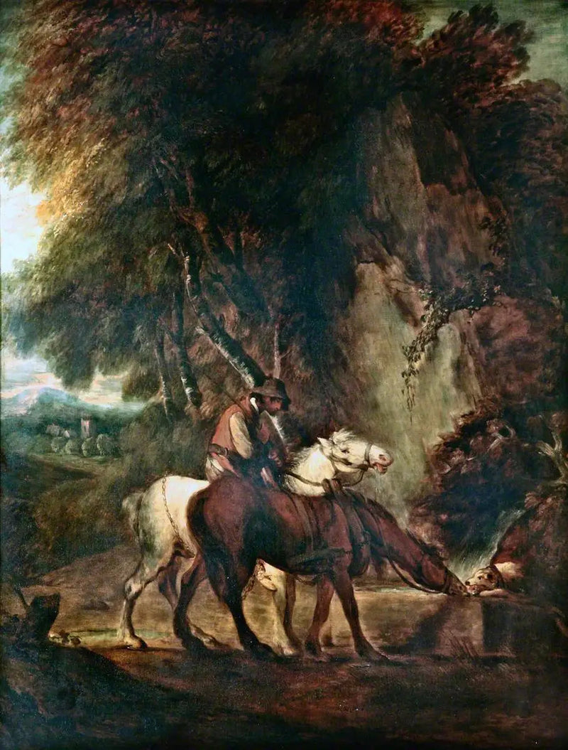 Tränke der Pferde - Thomas Gainsborough