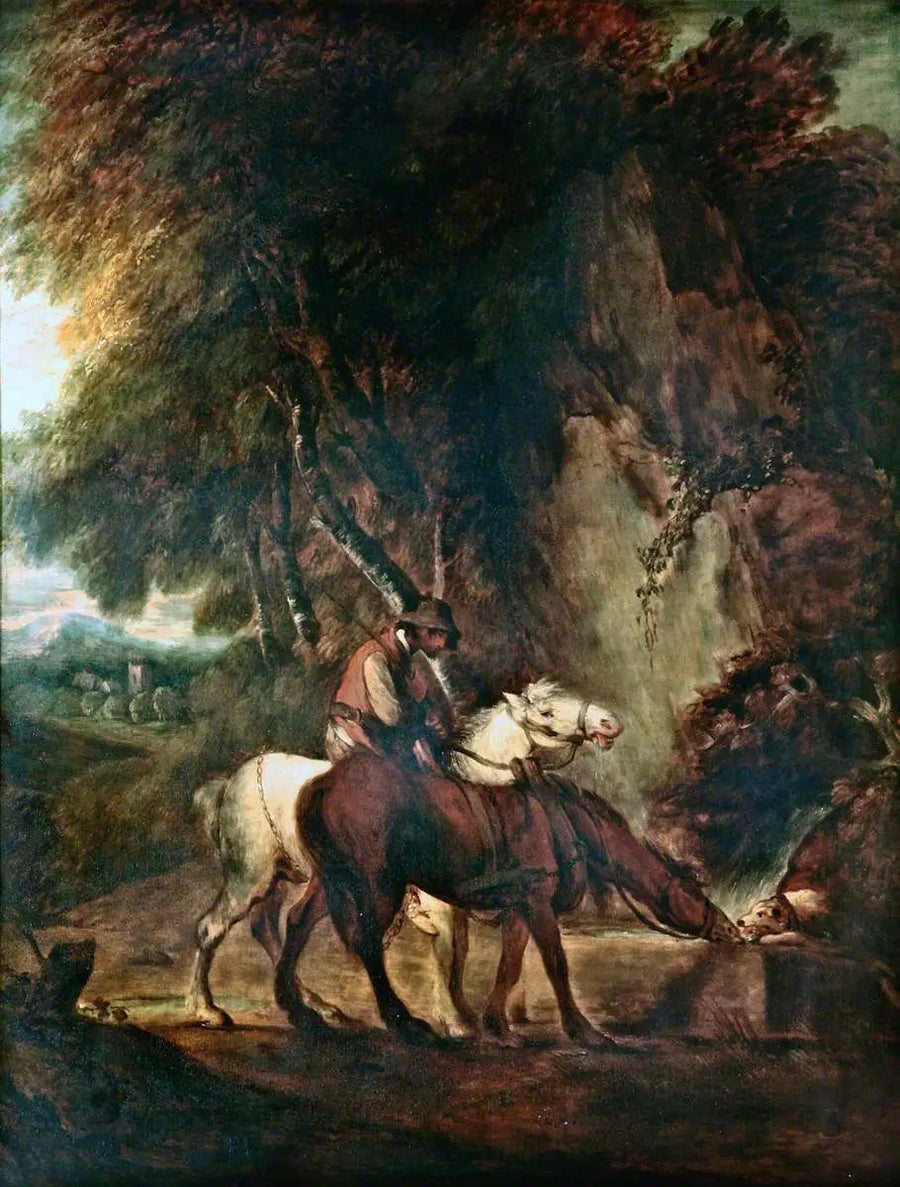 Tränke der Pferde - Thomas Gainsborough