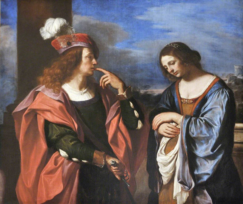 Absalom und Tamar - Guercino