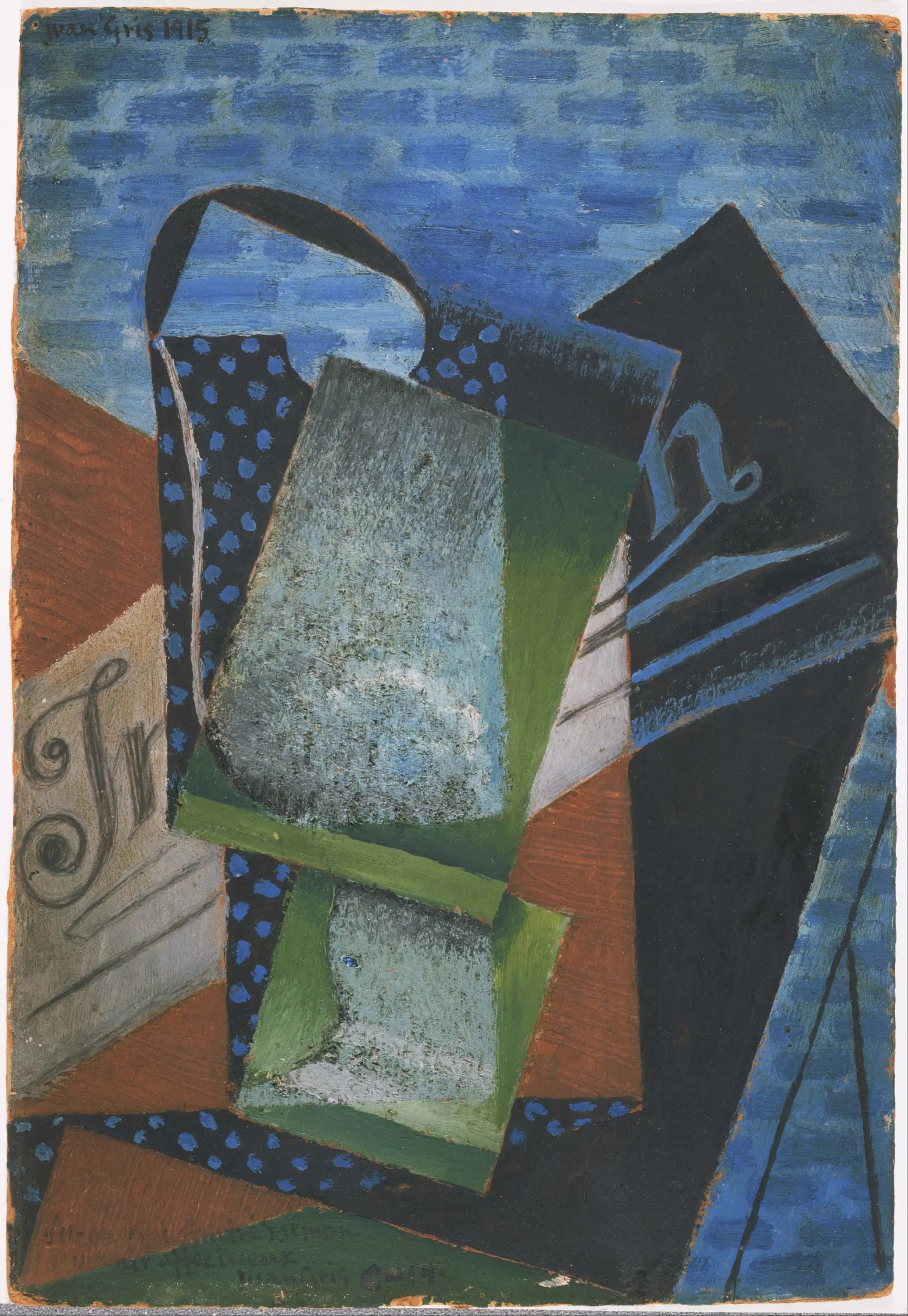 Abstraction - Juan Gris image 1 tableau peint à l’huile sur toile