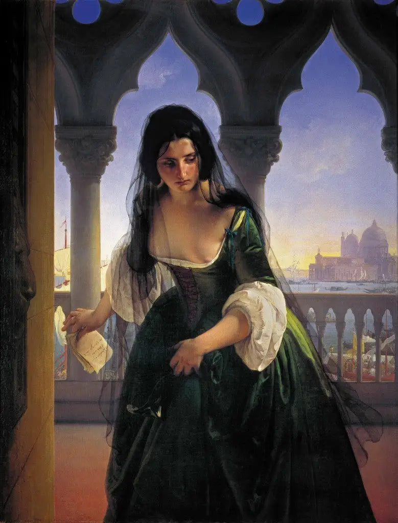 Verleumdung Geheimnis - Francesco Hayez
