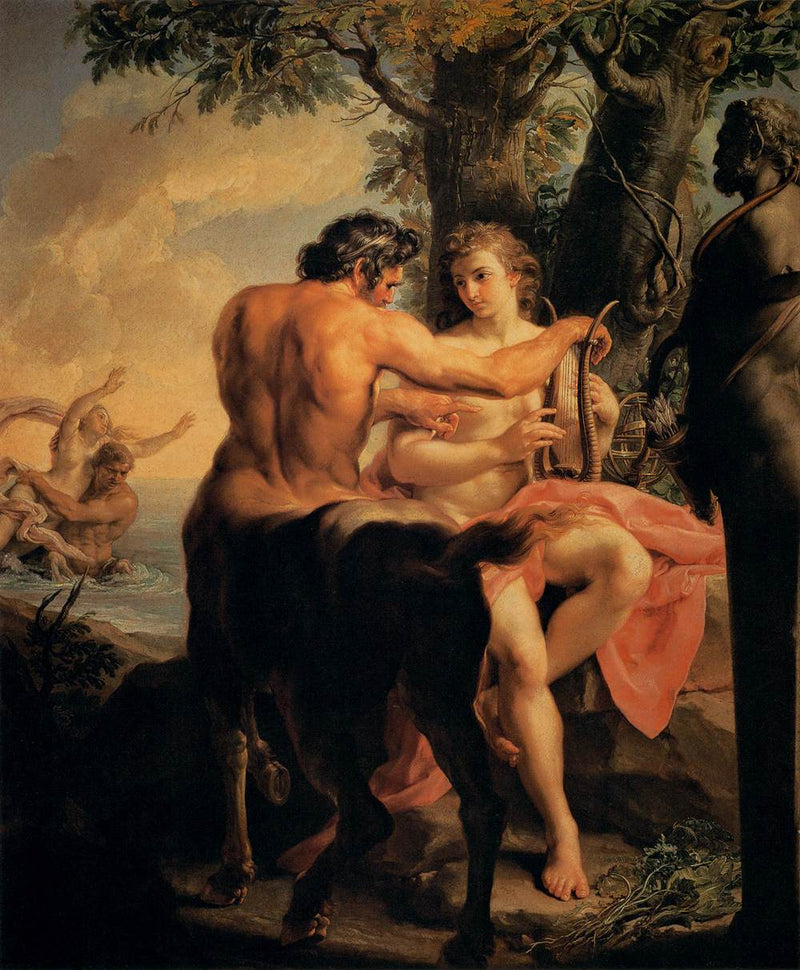 Achille und der Zentaur Chiron - Pompeo Batoni