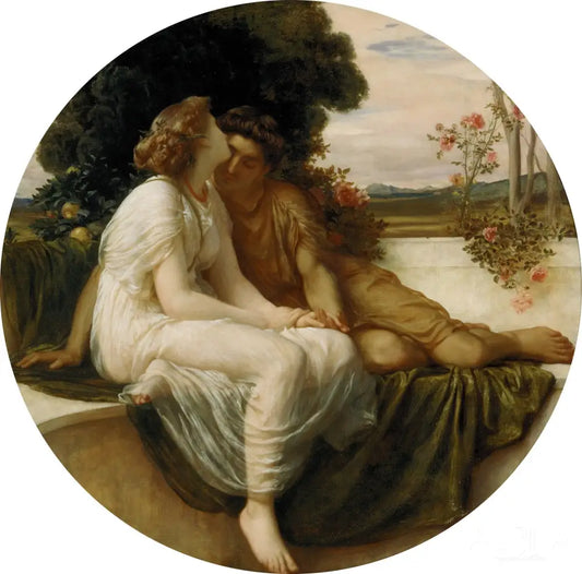 Acme And Septimus - Frederic LeightonAcmé et Septimus - Frederic Leighton Reproductions de tableaux à la peinture à